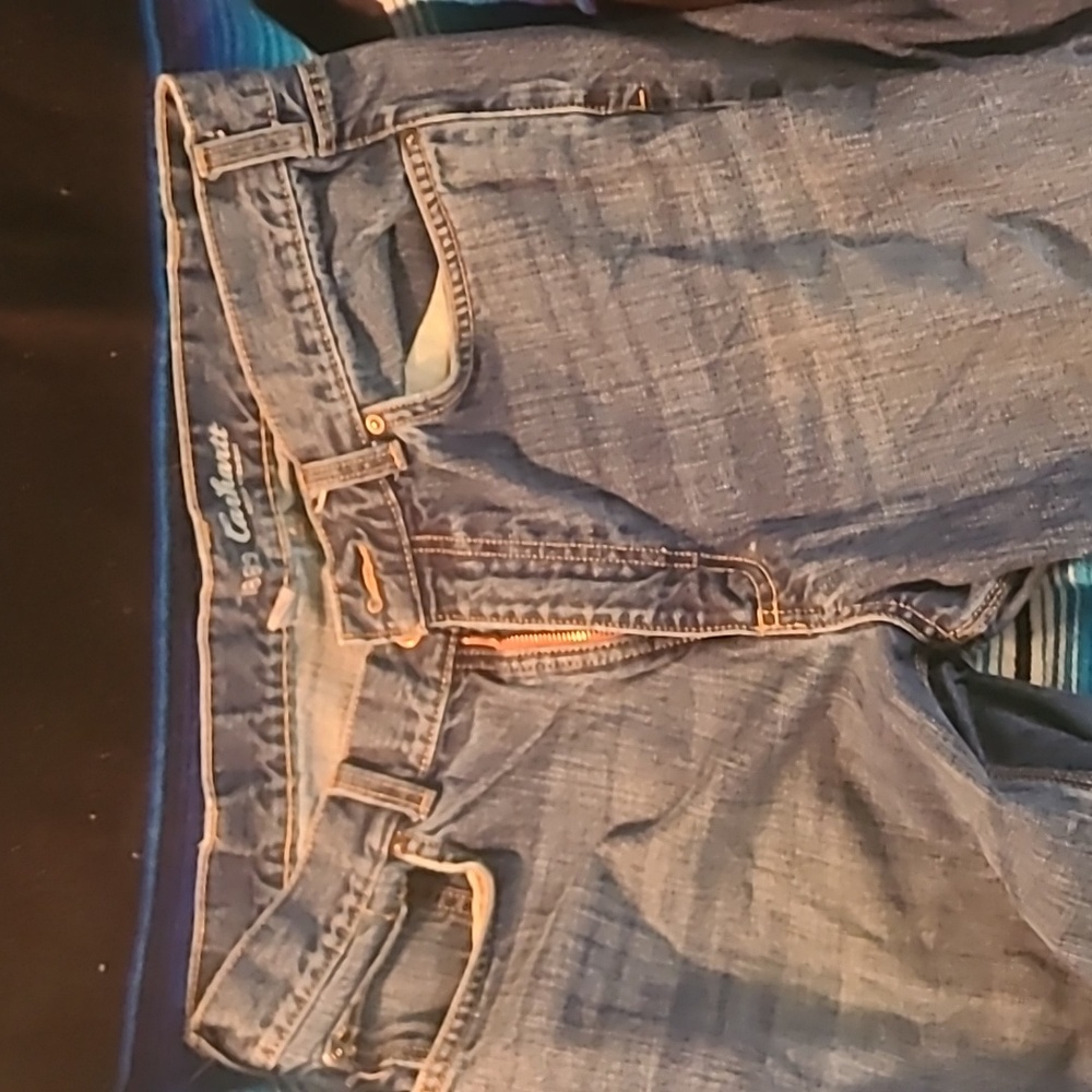 Carhartt 1889 loose fit blue jeans 34x34
